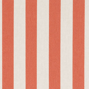 Orange vertical stripe curtains made from 100% cotton, colorful farmhouse window panels
