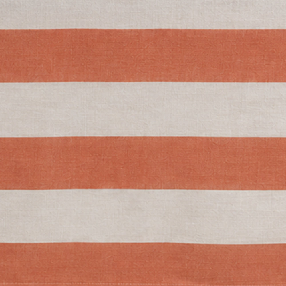Cabana style round cotton tablecloth for table decor