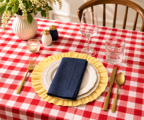 Cotton Tablecloths - Plaid Cloth Tablecloths
