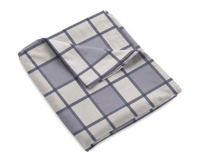 plaid linen bed sheets soft washed linen bedding set minimalist bedroom style