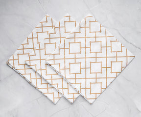 embroidered white napkins The material should be soft to the touch yet durable enough to withstand multiple use.