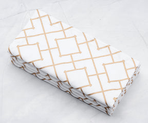 white napkins with gold dots it comes to dinner napkins, the choice of material is crucial.
