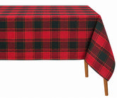 Plaid Fabric Tablecloth
