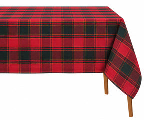 Plaid Fabric Tablecloth