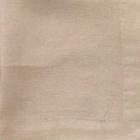 Cotton linen blend fabric napkins available in multiple sizes for dining and hospitality use