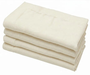Wedding table napkins made from breathable cotton linen blend in classic and seasonal colors