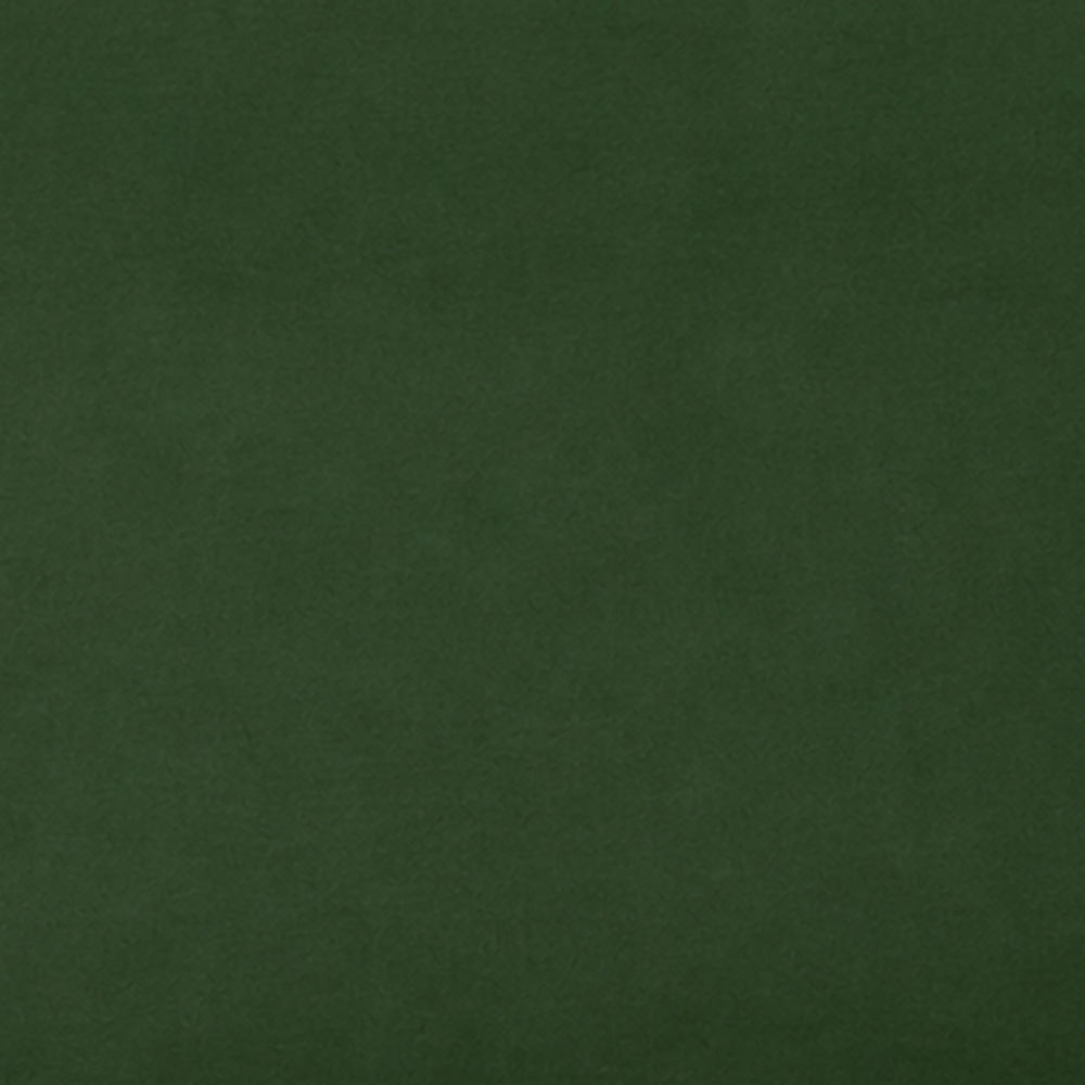A solid dark forest green textured surface, likely representing a fabric or material swatch.