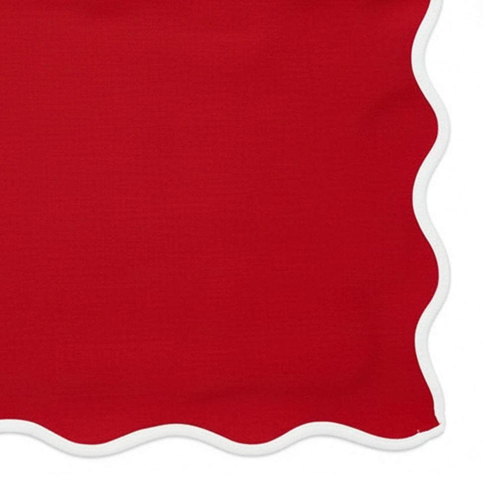 Cotton-Scalloped Placemats
