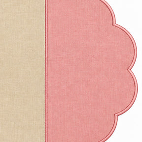 Cotton Scalloped Edge Table Mats
