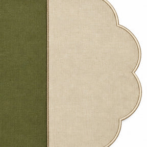 Cotton Scalloped Edge Table Mats