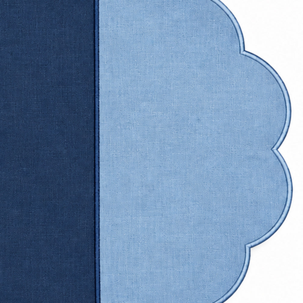 Cotton Scalloped Edge Table Mats