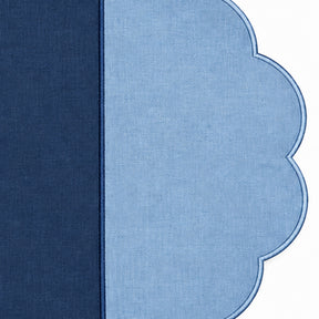 Cotton Scalloped Edge Table Mats