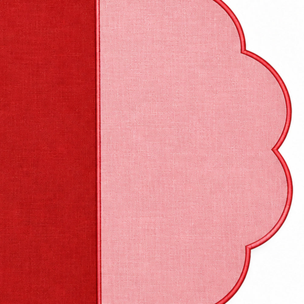 Cotton Scalloped Edge Table Mats