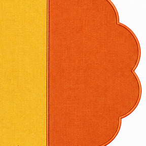Cotton Scalloped Edge Table Mats