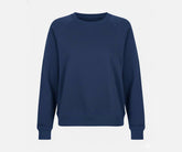 Women’s 100% cotton sweatshirt with long sleeves and crewneck design, soft breathable casual sweatshirt for everyday wear
