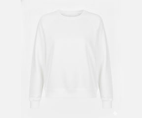 Women’s sweatshirt in soft cotton fabric Casual women’s sweatshirt front view Comfortable women’s sweatshirt 