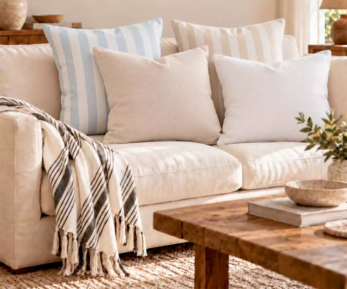 White Cushion Covers