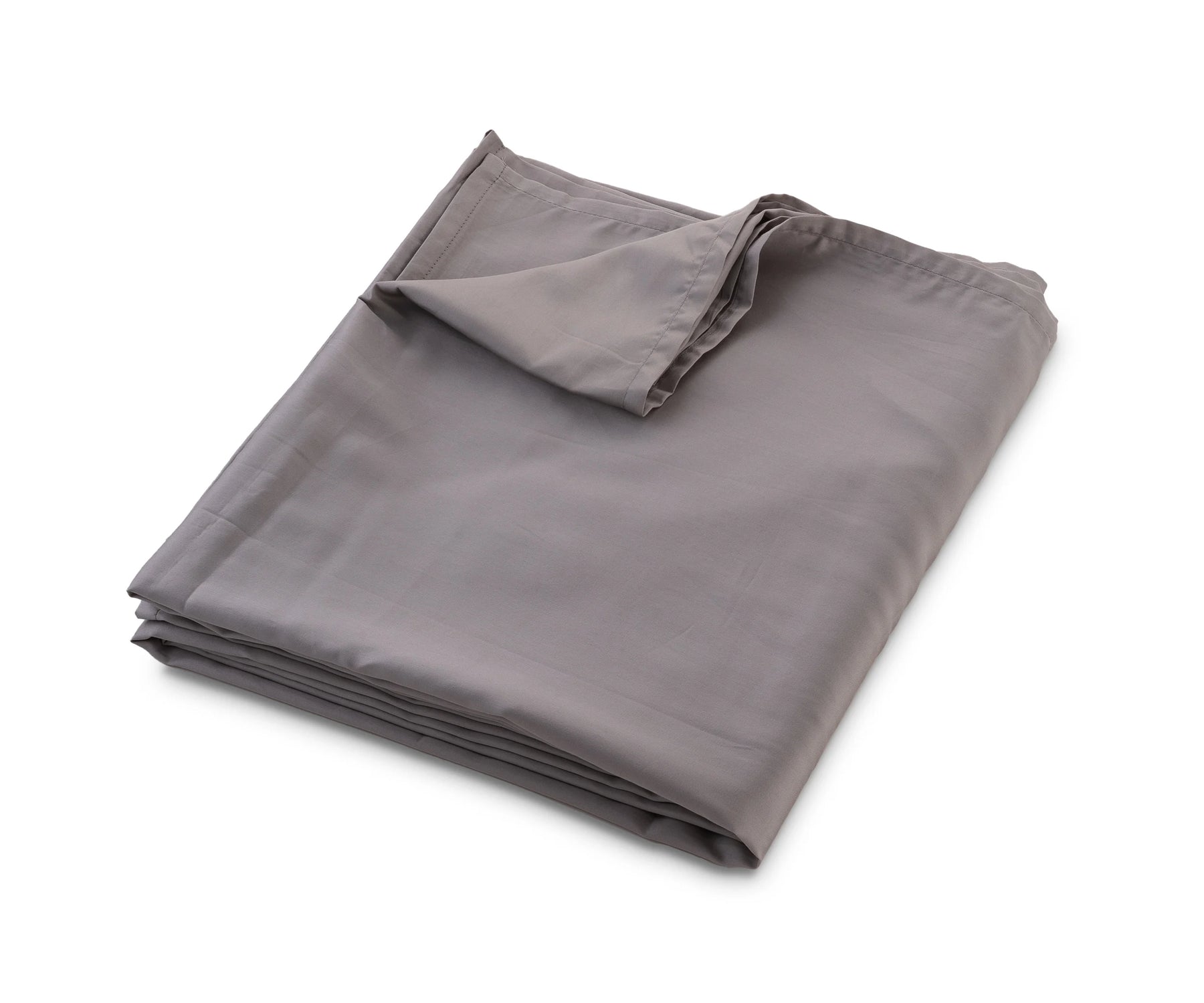 400 thread count brown sateen flat sheet made from 100% cotton