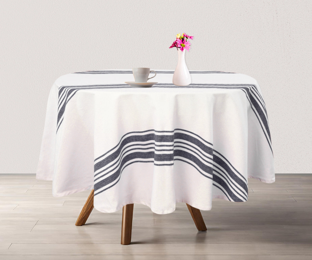 Round Tablecloth - White Tablecloth