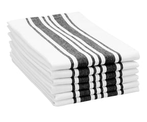 Restaurant Napkins - Set of 6 Bistro Napkins