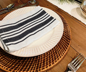 Restaurant Napkins - Set of 6 Bistro Napkins