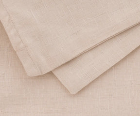 Natural linen cushion covers in multiple sizes, perfect for couch or patio