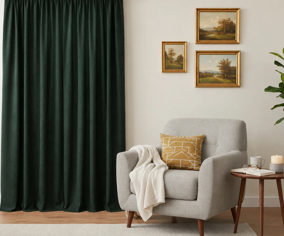 Elegant dark green linen curtains with a gathered top and flowing drape green linen curtains
green curtains
linen curtains green
living room curtains green
bedroom curtains green
