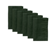 Folding napkins with precision, creating an artful and refined presentation for your table arrangement.