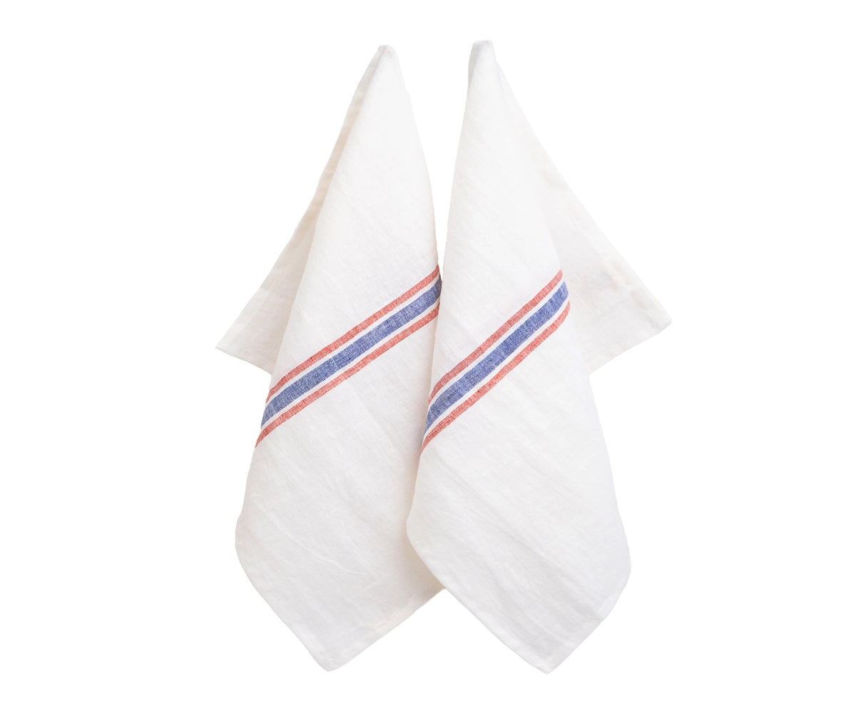 Decorative linen kitchen towels for dining tables and parties 