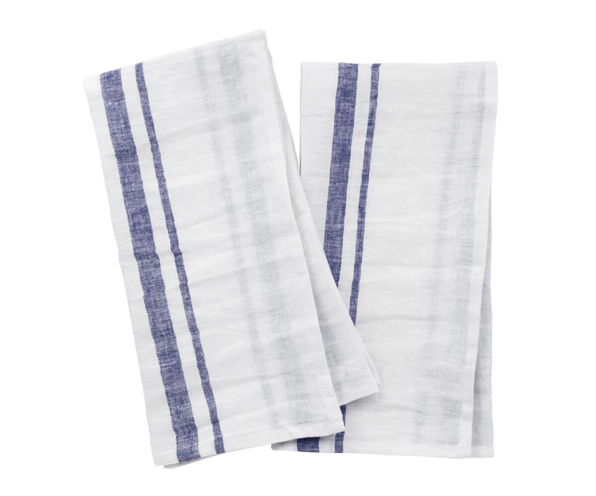 Decorative linen towels for weddings and holiday tables 