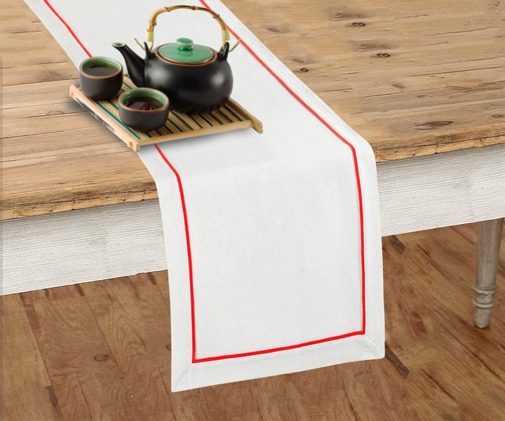 Adorn your table with this exquisite cotton table runner.