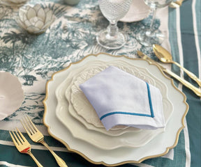 Cotton Cloth Napkins Set of 4 - Durable and Absorbent Table Linens