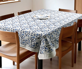 Ikat Tablecloth - Blue