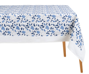 Ikat Tablecloth - Blue