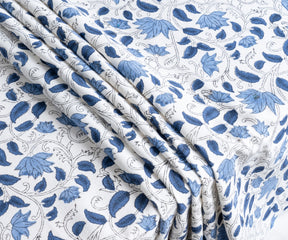 Ikat Tablecloth - Blue