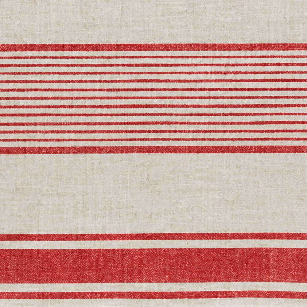 Detailed fabric swatch illustrating the structured weave and traditional pattern of French country table textiles.