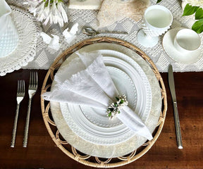 farmhouse napkins, wedding napkins