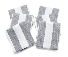 Kitchen hand towels crafted from soft materials for comfort and utility.