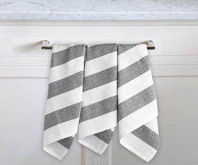 Kitchen towels in various colors and designs to complement your kitchen decor.