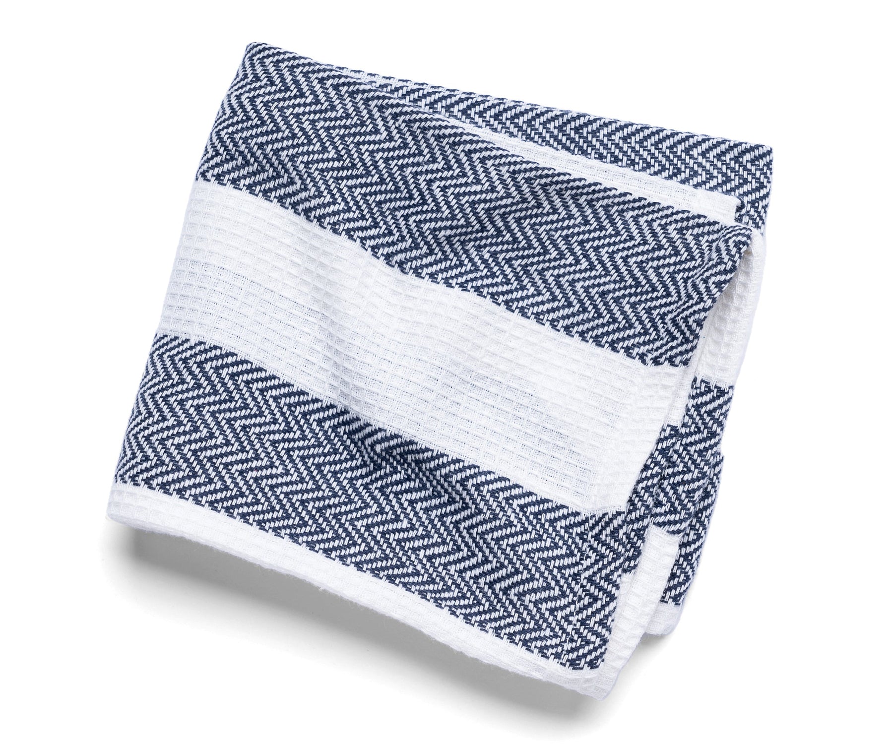 Teal and White Gingham Tea Towels  The Stripes Company United States