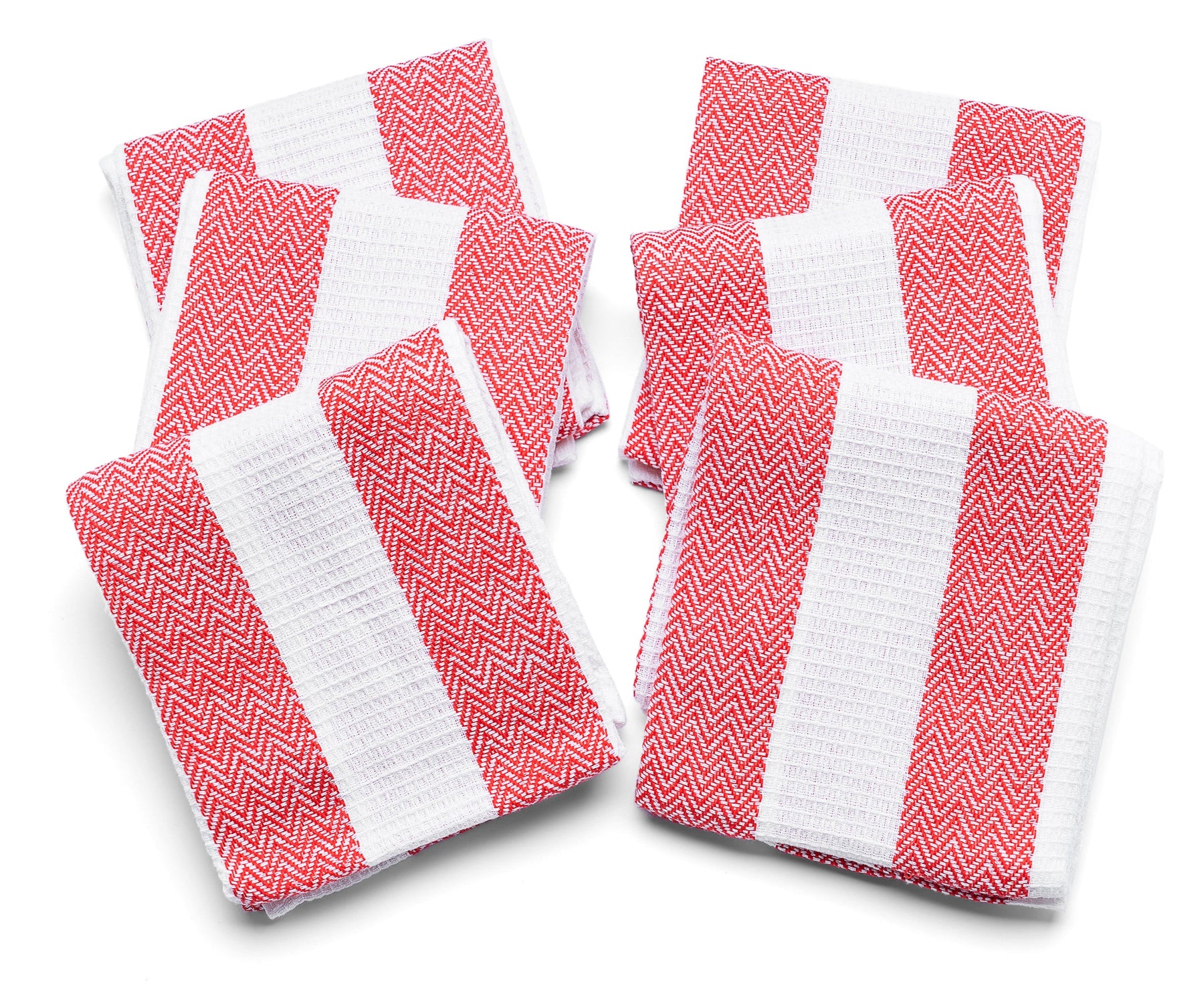 Dish towels, durable and stylish for kitchen tasks.