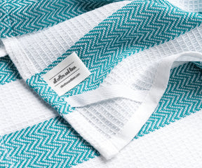 Kitchen towels sets available in various colors and patterns.