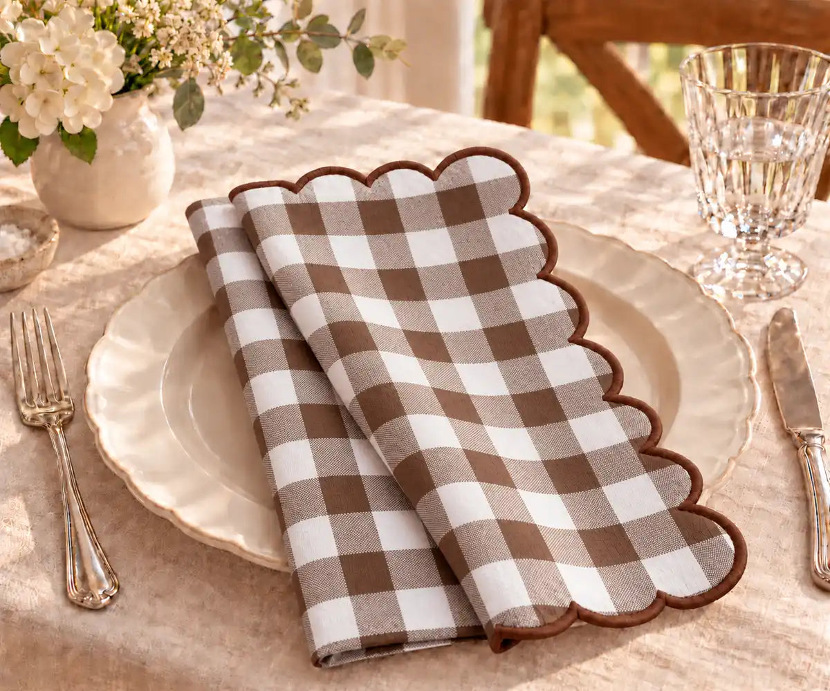 Gingham Napkins