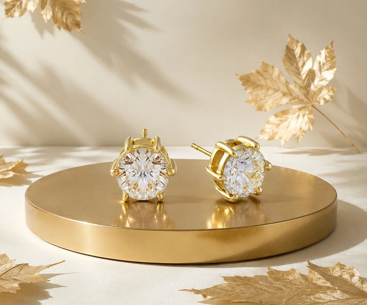Best diamond birthstone earrings for April birthday gifts with premium shine and sophisticated design