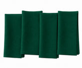 Green wedding napkins reusable linen cloth napkins for elegant table settings