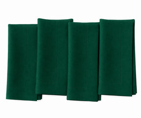 Green wedding napkins reusable linen cloth napkins for elegant table settings
