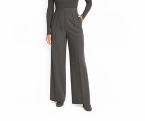 Gray Women’s Baggy Pants – soft loose-fit high-waist casual pants for daily style