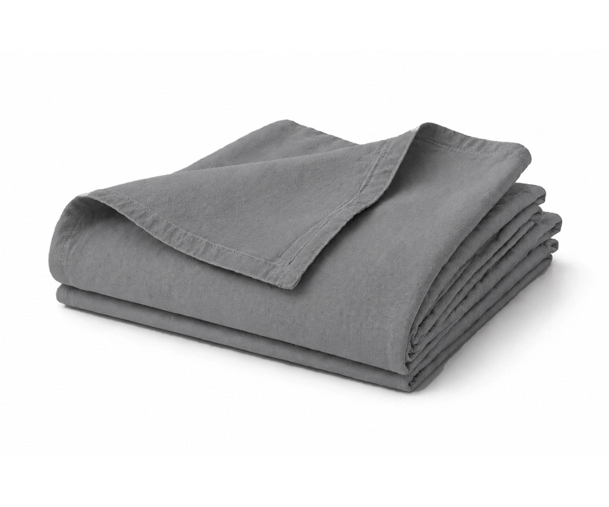 100% linen flat sheet with a soft pre-washed finish. Premium breathable linen bedding for everyday use.