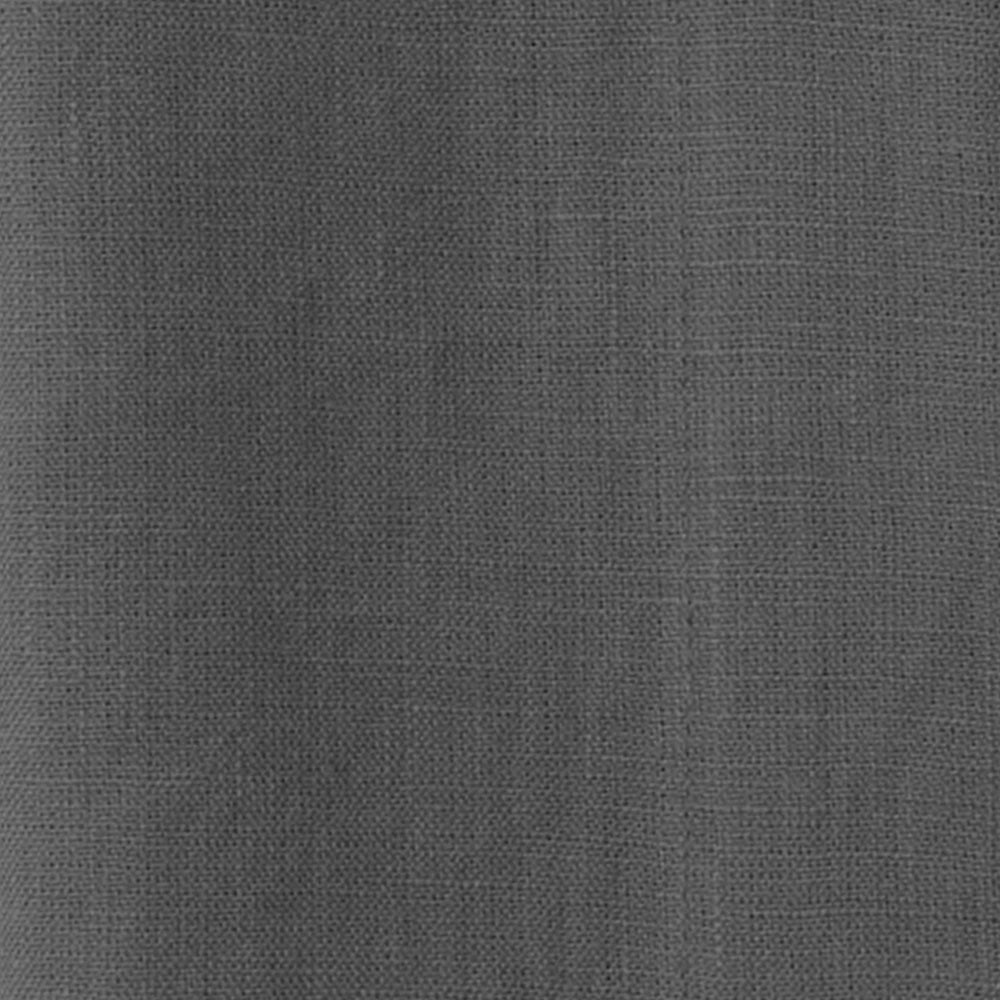 Dark grey cotton curtains for modern home