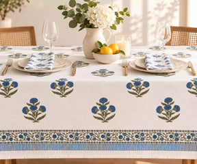 Hand Block Print Tablecloth